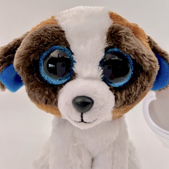 Ty Beanie Boos Collection HTF Duke the St. Bernard Dog Plush - Picture 3 of 7